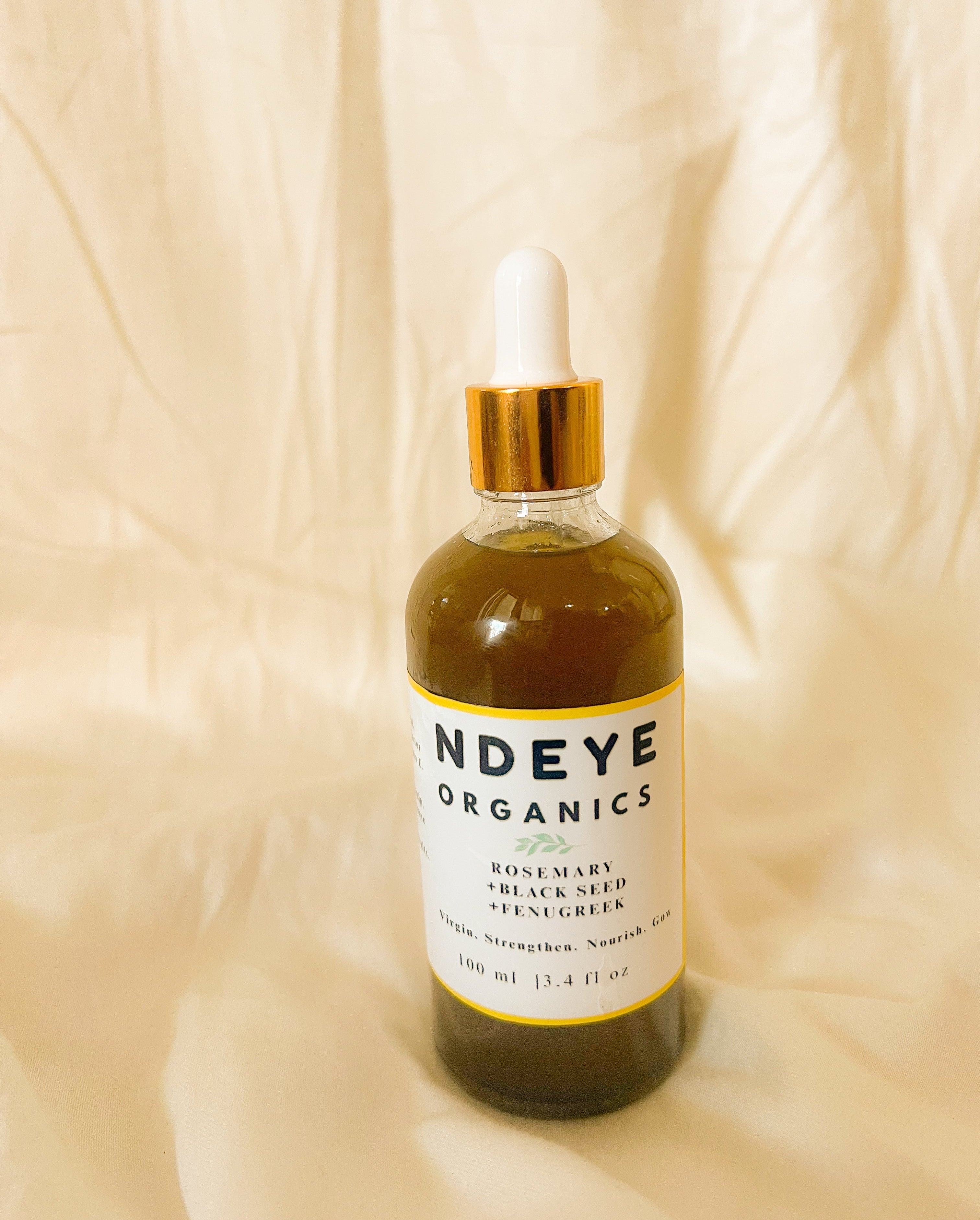 Rosemary + Black Seed + Fenugreek Hair Growth Oil
